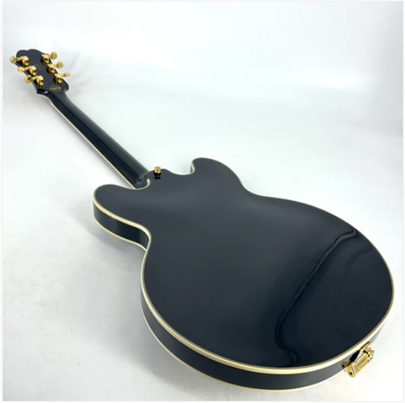 2018 Epiphone Joe Bonamassa ES-355 Standard Outfit - Ebony - Image 3