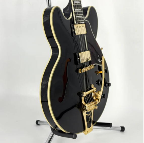 2018 Epiphone Joe Bonamassa ES-355 Standard Outfit - Ebony - Image 11