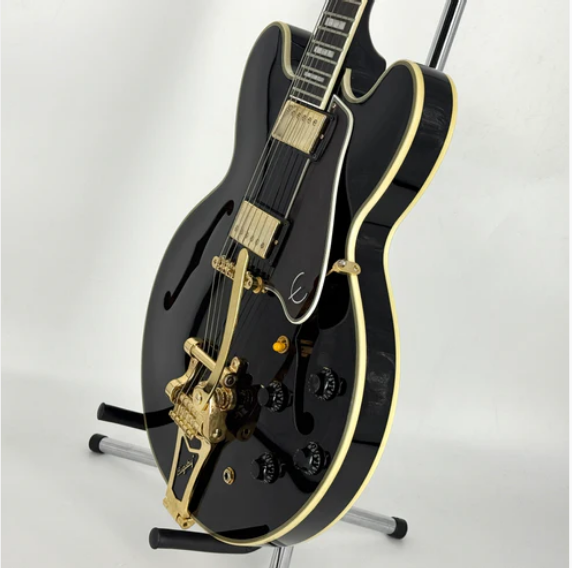 2018 Epiphone Joe Bonamassa ES-355 Standard Outfit - Ebony - Image 12