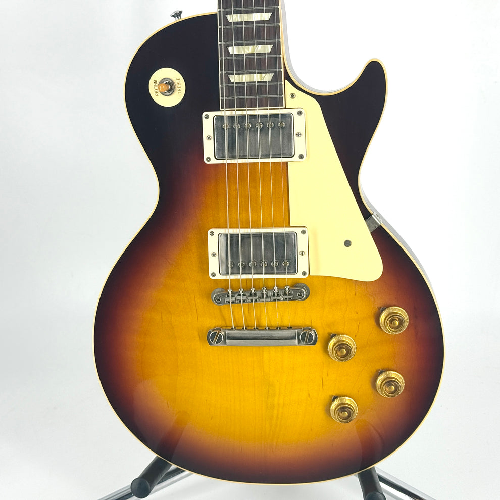 2024 Gibson Custom Shop 1958 Les Paul Standard – Bourbon Burst - Image 4