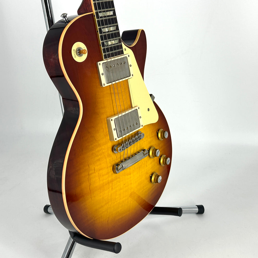 2021 Gibson Les Paul Custom Shop 60th Anniversary 1960 Reissue V2 - R0 - Tomato Soup Burst - Image 9