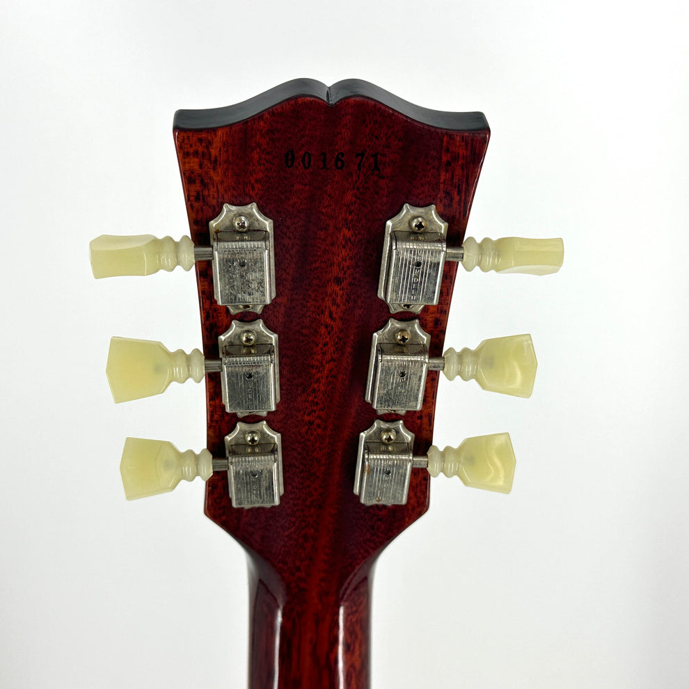 2021 Gibson Les Paul Custom Shop 60th Anniversary 1960 Reissue V2 - R0 - Tomato Soup Burst - Image 7
