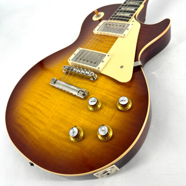 2021 Gibson Les Paul Custom Shop 60th Anniversary 1960 Reissue V2 - R0 - Tomato Soup Burst - Image 2