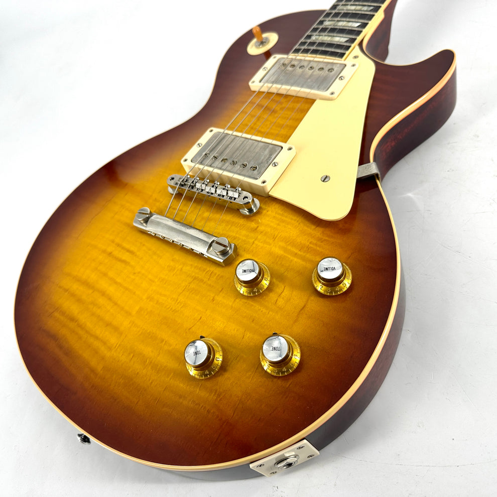 2021 Gibson Les Paul Custom Shop 60th Anniversary 1960 Reissue V2 - R0 - Tomato Soup Burst - Image 2