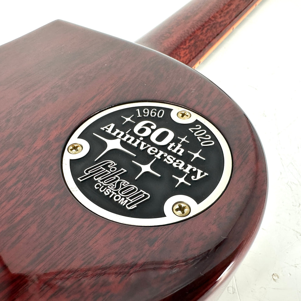 2021 Gibson Les Paul Custom Shop 60th Anniversary 1960 Reissue V2 - R0 - Tomato Soup Burst - Image 11