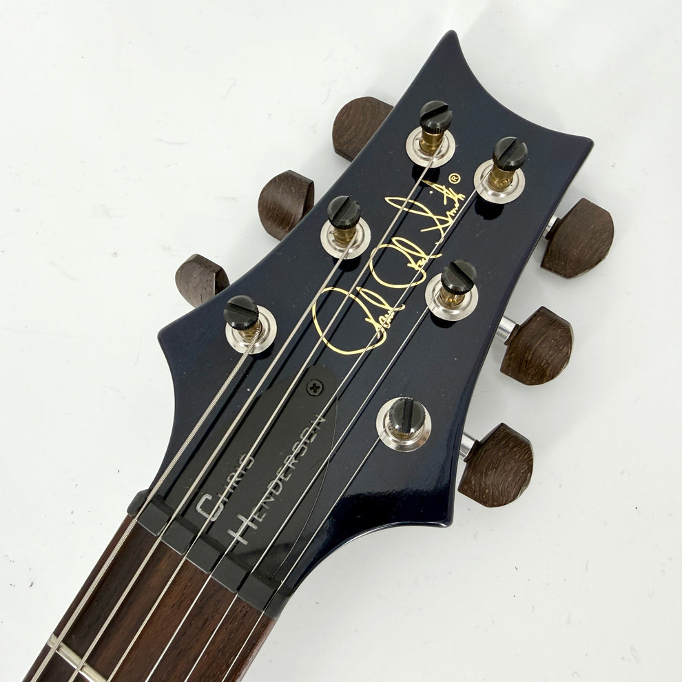 2012 PRS Chris Henderson Signature 10 Top - Faded Blue Burst - Image 10