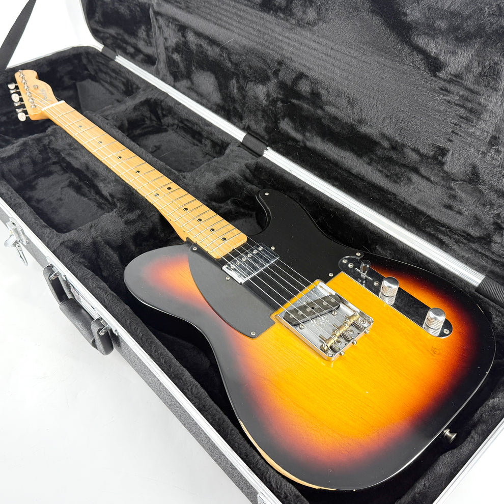 2013 Fender Taxman Telecaster - 3 Colour Sunburst - Image 12
