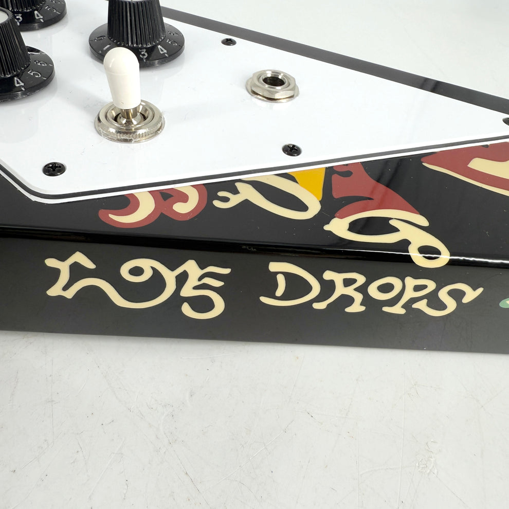 2024 Epiphone Inspired by Gibson Custom Jimi Hendrix Love Drops Flying V - Ebony - Image 15