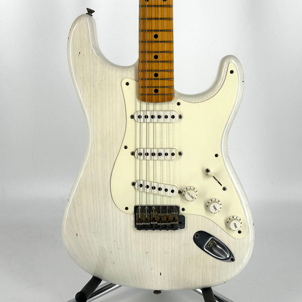 2006 Fender Custom Shop ’56 Stratocaster Relic – White Blonde - Image 4