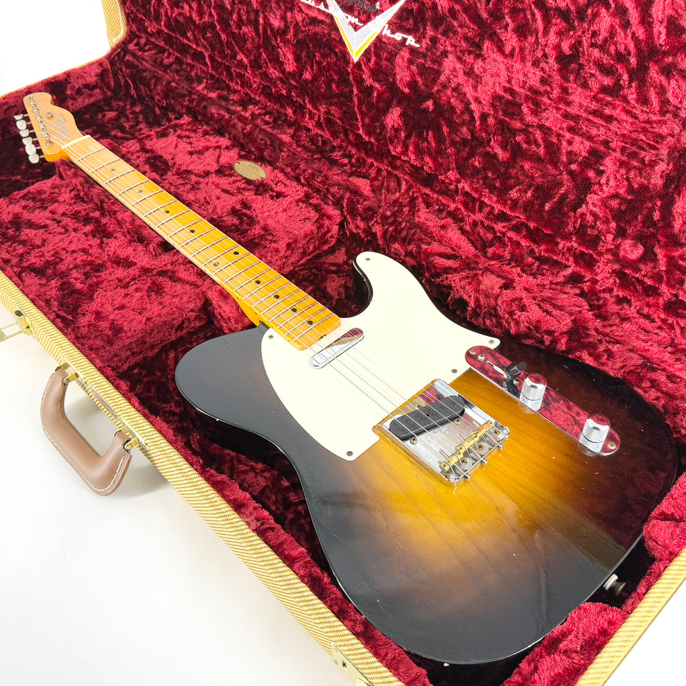 2021 Fender Custom Shop ’55 Journeyman Relic Telecaster – 2 Tone Sunburst - Image 12