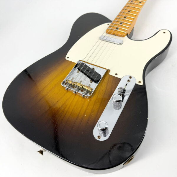 2021 Fender Custom Shop ’55 Journeyman Relic Telecaster – 2 Tone Sunburst - Image 2