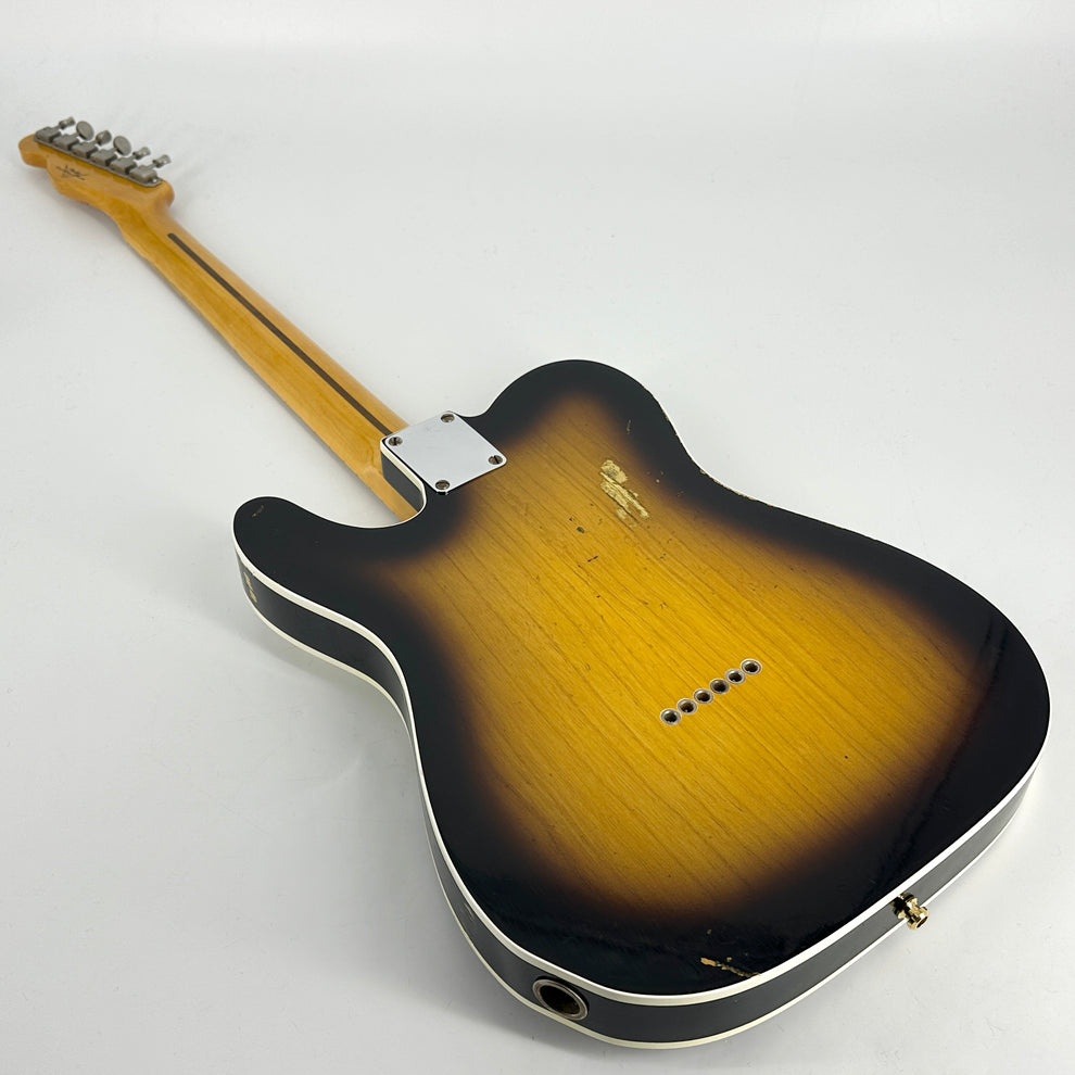 2014 Fender Custom Shop ’51 Nocaster Relic – 2 Colour Sunburst - Image 3