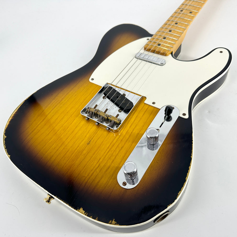 2014 Fender Custom Shop ’51 Nocaster Relic – 2 Colour Sunburst - Image 2