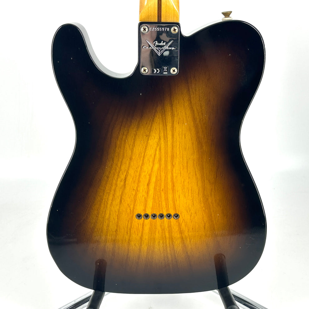 2021 Fender Custom Shop ’55 Journeyman Relic Telecaster – 2 Tone Sunburst - Image 6