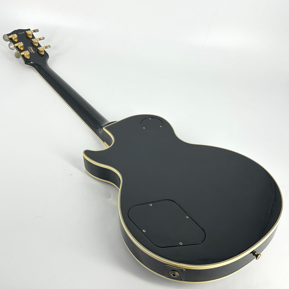 1991 Gibson Pre-Historic Les Paul '57 Custom Reissue - Ebony - Image 3