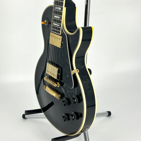 1991 Gibson Pre-Historic Les Paul '57 Custom Reissue - Ebony - Image 4