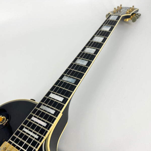 1991 Gibson Pre-Historic Les Paul '57 Custom Reissue - Ebony - Image 8