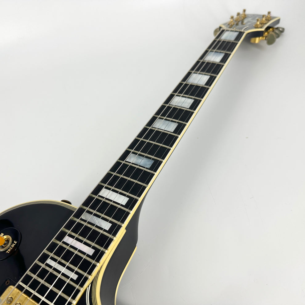 1991 Gibson Pre-Historic Les Paul '57 Custom Reissue - Ebony - Image 8