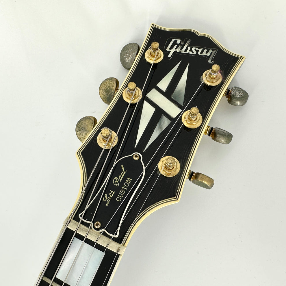 1991 Gibson Pre-Historic Les Paul '57 Custom Reissue - Ebony - Image 17