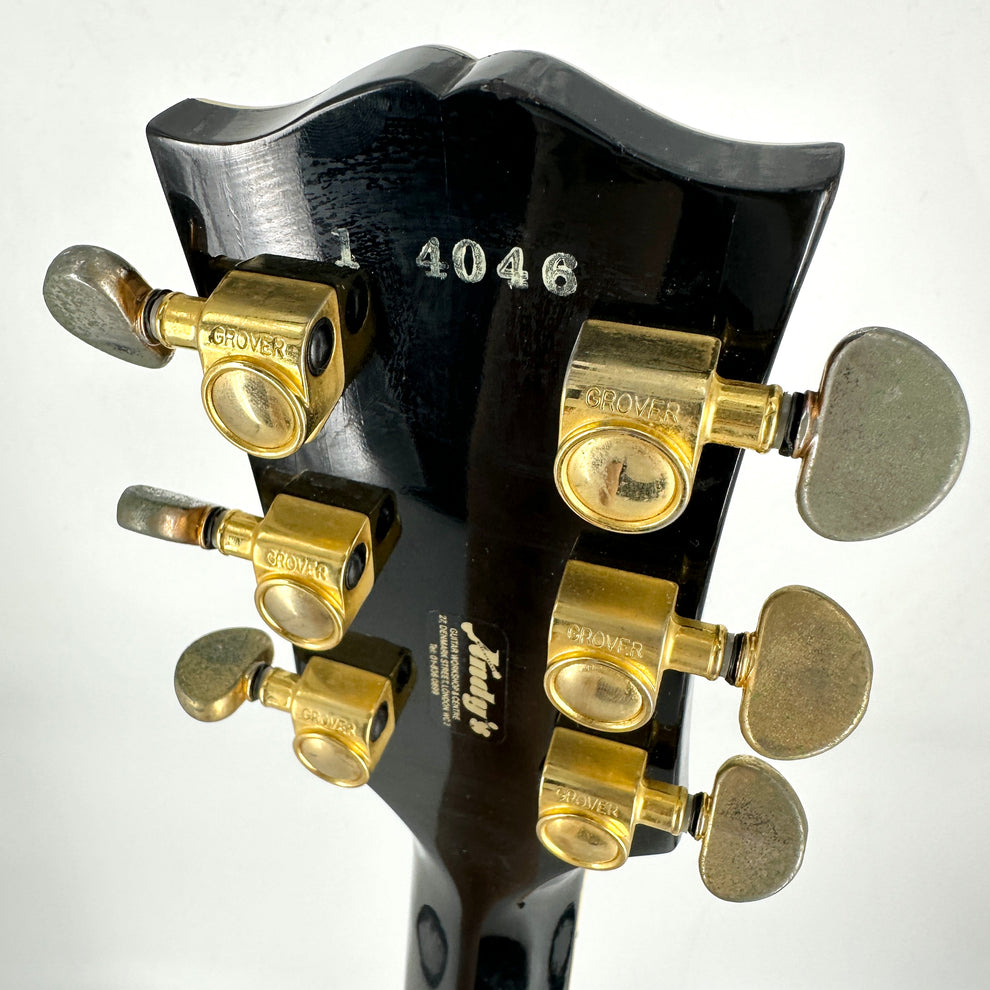 1991 Gibson Pre-Historic Les Paul '57 Custom Reissue - Ebony - Image 12