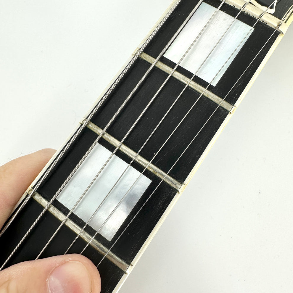 1991 Gibson Pre-Historic Les Paul '57 Custom Reissue - Ebony - Image 9