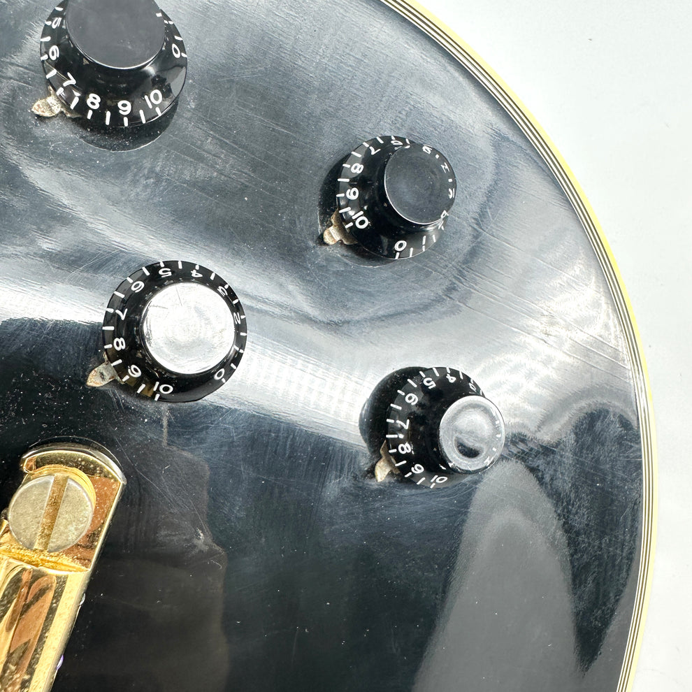 1991 Gibson Pre-Historic Les Paul '57 Custom Reissue - Ebony - Image 15