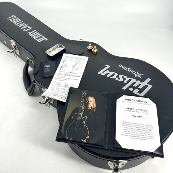 2021 Gibson Custom Jerry Cantrell Murphy Lab 'Wino' Les Paul - Wine Red - Image 18