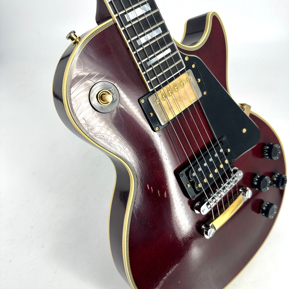 2021 Gibson Custom Jerry Cantrell Murphy Lab 'Wino' Les Paul - Wine Red - Image 14