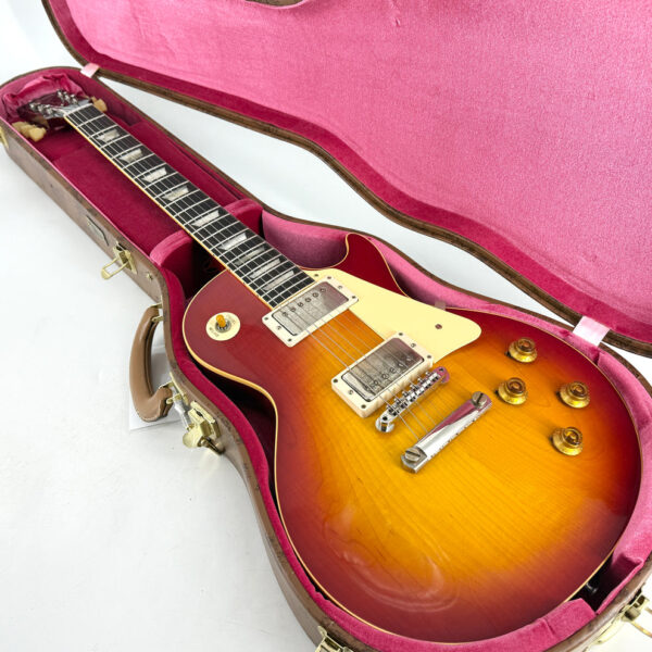 2025 Gibson Custom Murphy Lab 1958 Les Paul Ultra Light Aged - Washed Cherry - Image 17