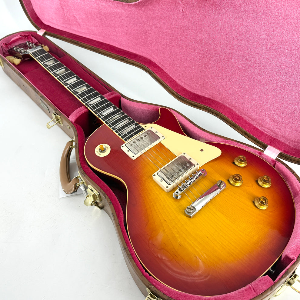 2025 Gibson Custom Murphy Lab 1958 Les Paul Ultra Light Aged - Washed Cherry - Image 17