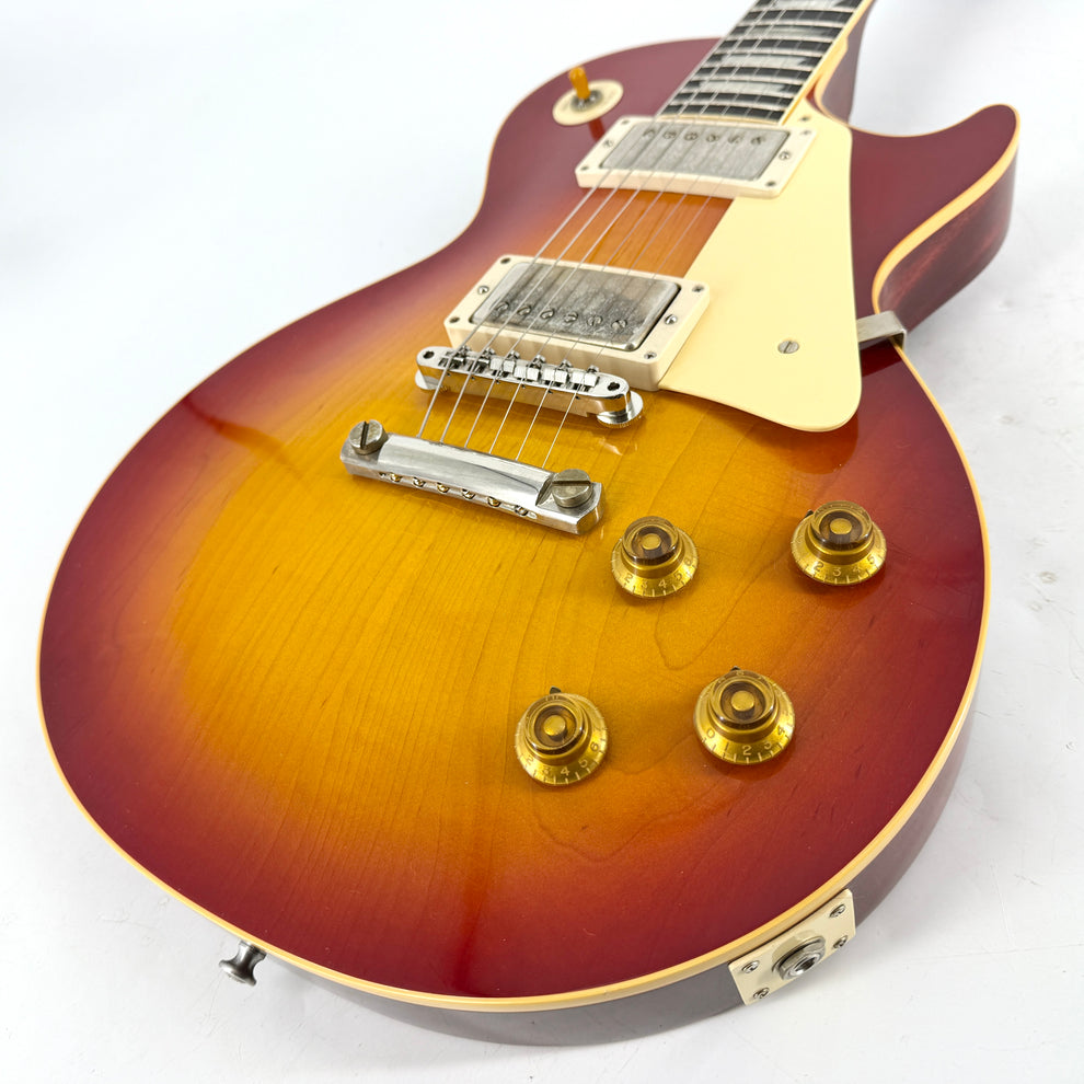 2025 Gibson Custom Murphy Lab 1958 Les Paul Ultra Light Aged - Washed Cherry - Image 2